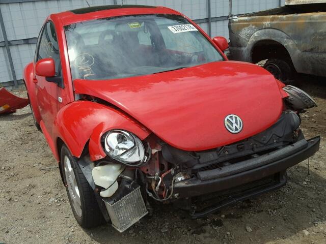 3VWCD21C6YM430563 - 2000 VOLKSWAGEN NEW BEETLE 红色 照片 1