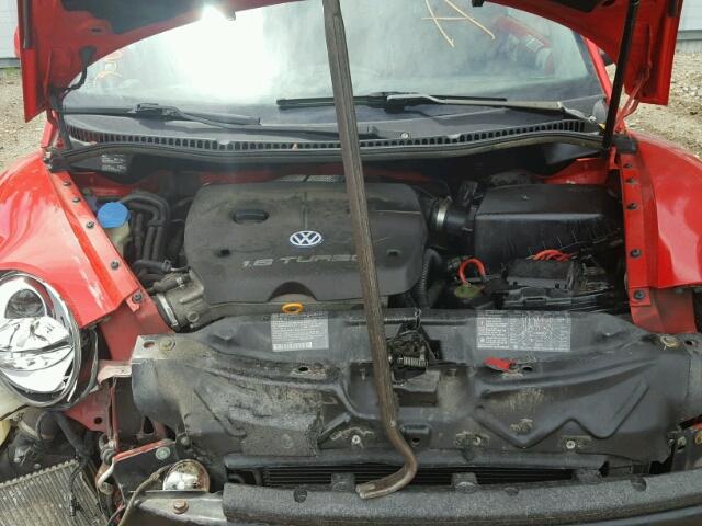 3VWCD21C6YM430563 - 2000 VOLKSWAGEN NEW BEETLE 红色 照片 7