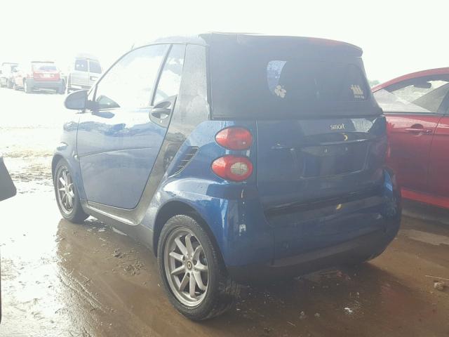 WMEEK31X49K216319 - 2009 SMART FORTWO PAS 双色 照片 3