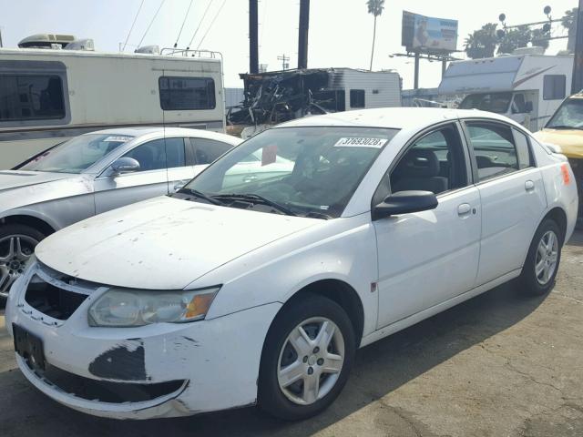 1G8AJ55F16Z152492 - 2006 SATURN ION LEVEL WHITE photo 2