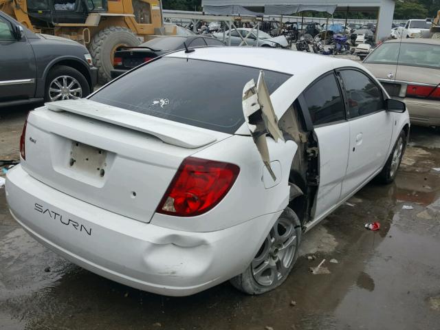 1G8AN15F37Z193771 - 2007 SATURN ION LEVEL WHITE photo 4