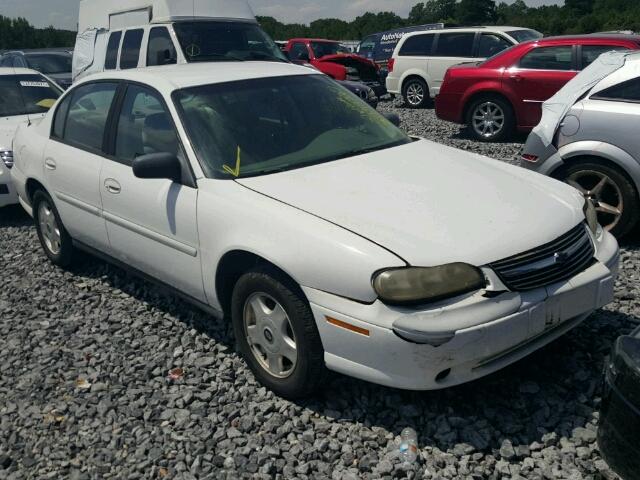 1G1ND52J72M555836 - 2002 CHEVROLET MALIBU WHITE photo 1