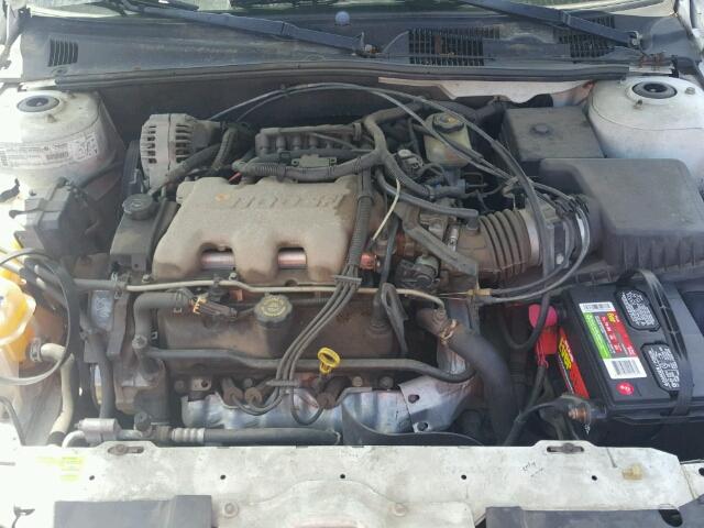 1G1ND52J72M555836 - 2002 CHEVROLET MALIBU WHITE photo 7