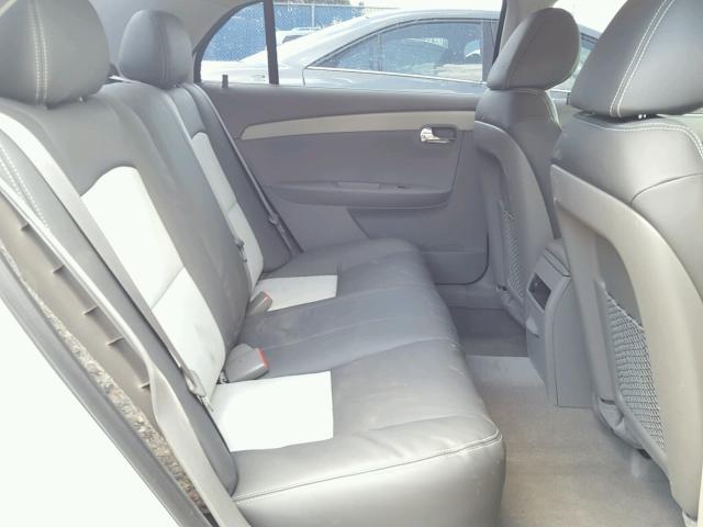 1G1ZC5EB1AF162944 - 2010 CHEVROLET MALIBU 1LT 白色 照片 6