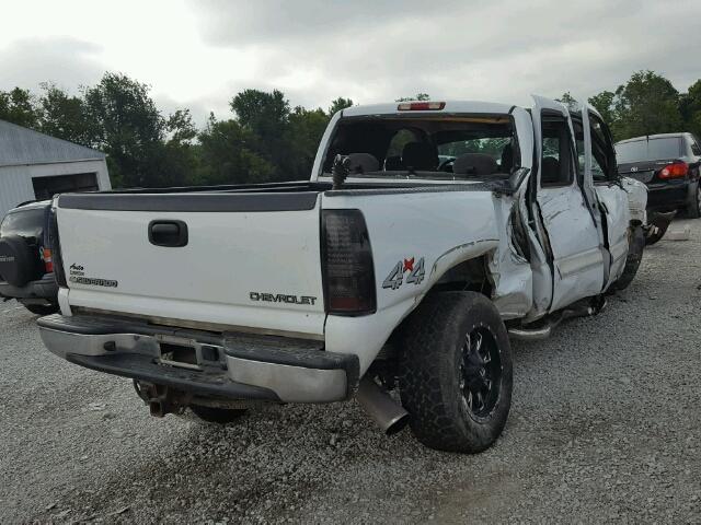 1GCHK29245E116535 - 2005 CHEVROLET SILVERADO WHITE photo 4