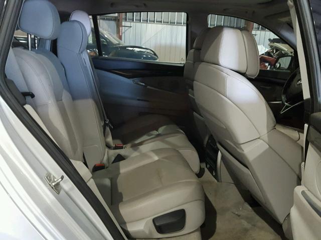 WBASP4C54CC341968 - 2012 BMW 550 XIGT SILVER photo 6