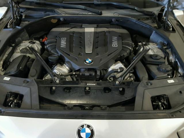 WBASP4C54CC341968 - 2012 BMW 550 XIGT SILVER photo 7