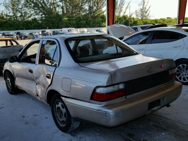 1NXBA02E5VZ614472 - 1997 TOYOTA COROLLA BA GOLD photo 3