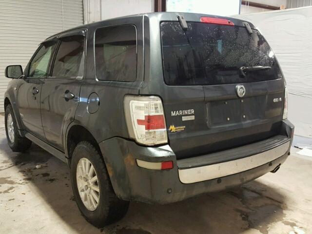 4M2CU97138KJ44740 - 2008 MERCURY MARINER PR GRAY photo 3