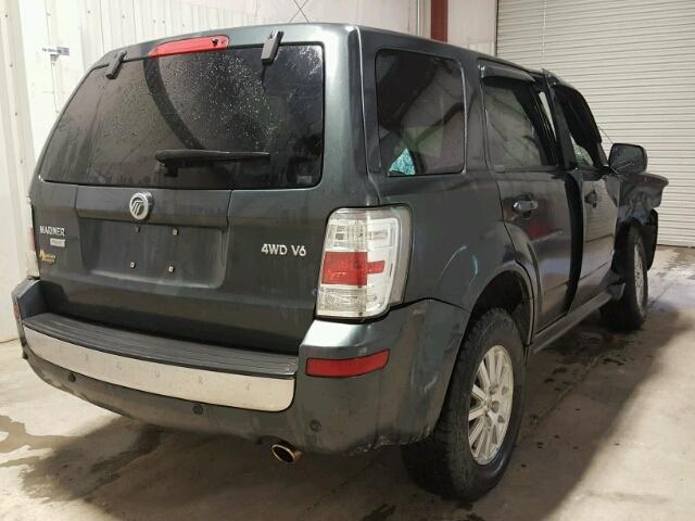 4M2CU97138KJ44740 - 2008 MERCURY MARINER PR GRAY photo 4