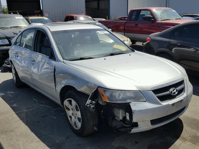 5NPET46C68H389604 - 2008 HYUNDAI SONATA GLS SILVER photo 1