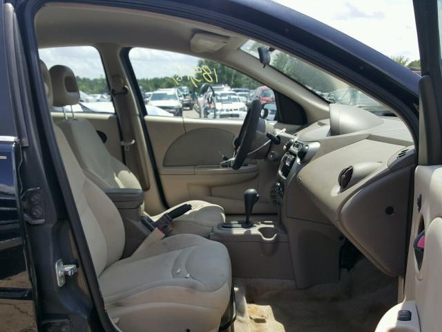 1G8AJ52F84Z215265 - 2004 SATURN ION LEVEL BLACK photo 5