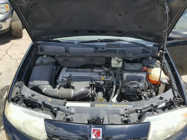 1G8AJ52F84Z215265 - 2004 SATURN ION LEVEL BLACK photo 7