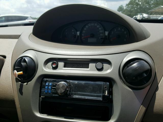 1G8AJ52F84Z215265 - 2004 SATURN ION LEVEL BLACK photo 9