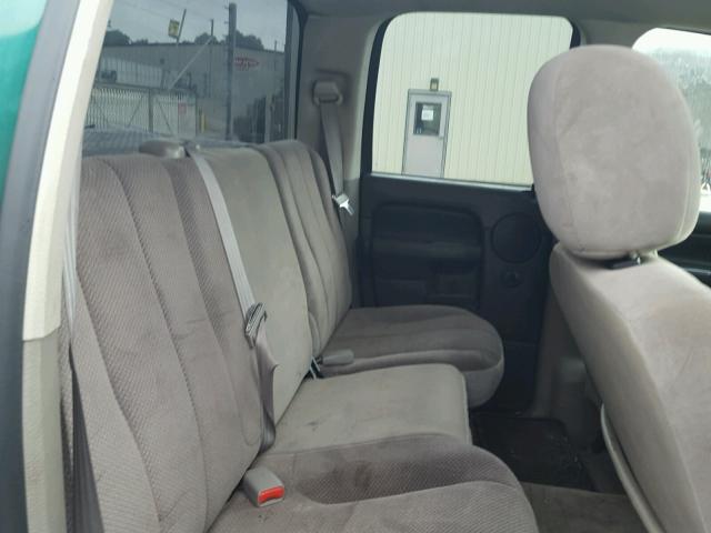 3D7KU28D63G729626 - 2003 DODGE RAM 2500 S GREEN photo 6
