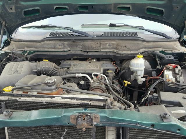 3D7KU28D63G729626 - 2003 DODGE RAM 2500 S GREEN photo 7