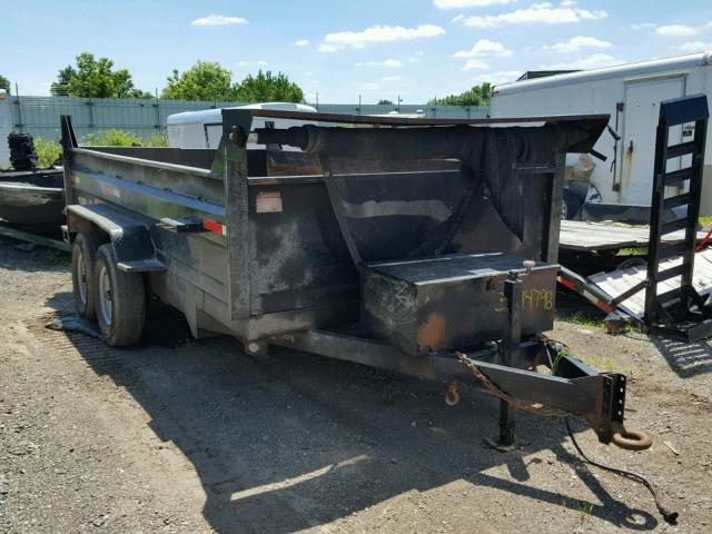 56JTE1627GA148789 - 2016 DUMP TRAILER BLACK photo 1