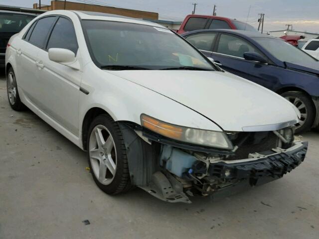 19UUA66215A037877 - 2005 ACURA TL WHITE photo 1