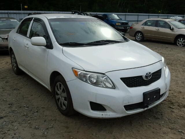 JTDBL40E99J005174 - 2009 TOYOTA COROLLA WHITE photo 1