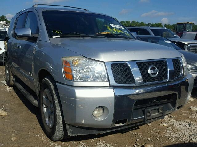 5N1AA08A96N730995 - 2006 NISSAN ARMADA SE SILVER photo 1