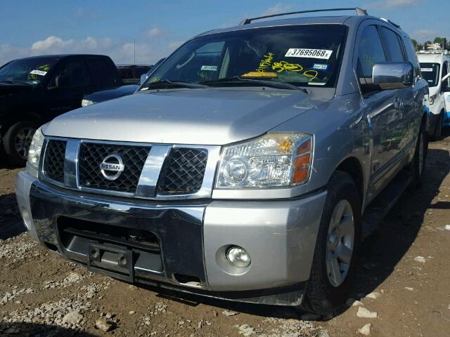 5N1AA08A96N730995 - 2006 NISSAN ARMADA SE SILVER photo 2