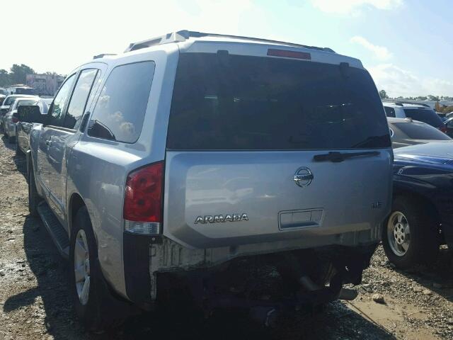 5N1AA08A96N730995 - 2006 NISSAN ARMADA SE SILVER photo 3