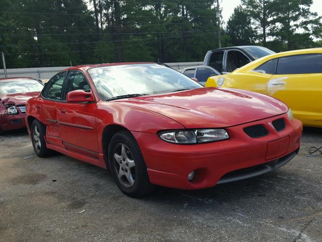 1G2WP5217VF323835 - 1997 PONTIAC GRAND PRIX RED photo 1