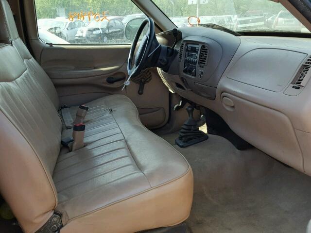 1FTDF18W0VLB94940 - 1997 FORD F150 Yeşil fotoğraf 5