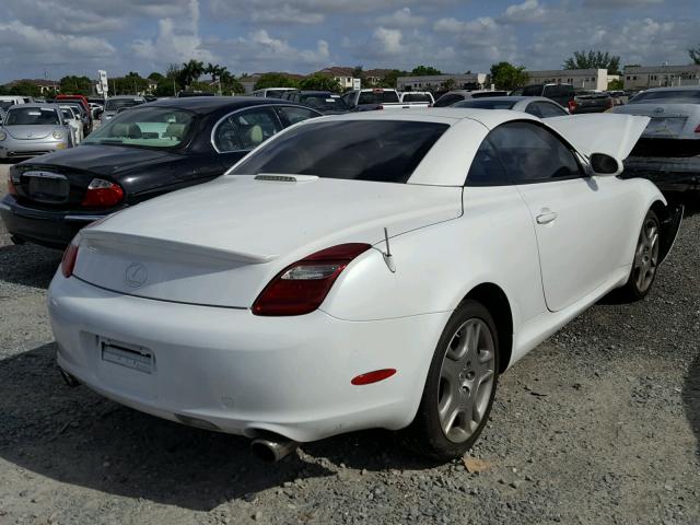 JTHFN45Y079012705 - 2007 LEXUS SC 430 WHITE photo 4