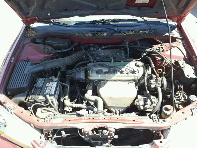 JHMCG6693YC019006 - 2000 HONDA ACCORD SE RED photo 7