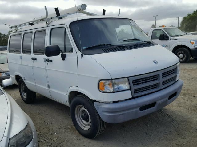 2B7HB21X5VK543743 - 1997 DODGE RAM VAN B2 WHITE photo 1