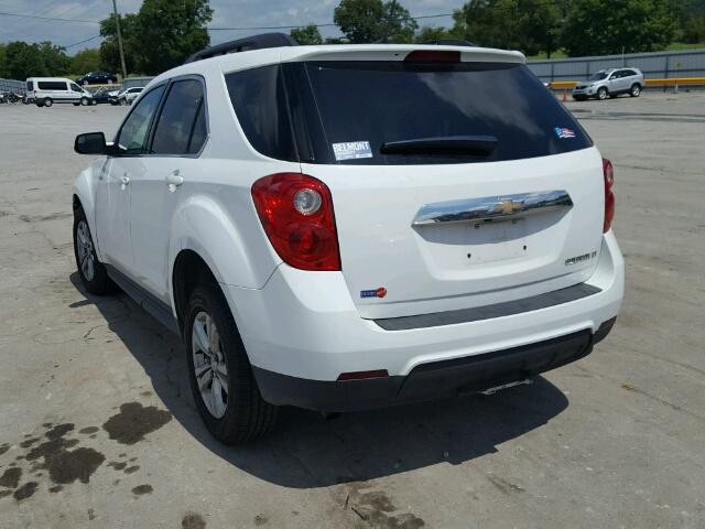 2GNALPEK7D6207469 - 2013 CHEVROLET EQUINOX LT WHITE photo 3