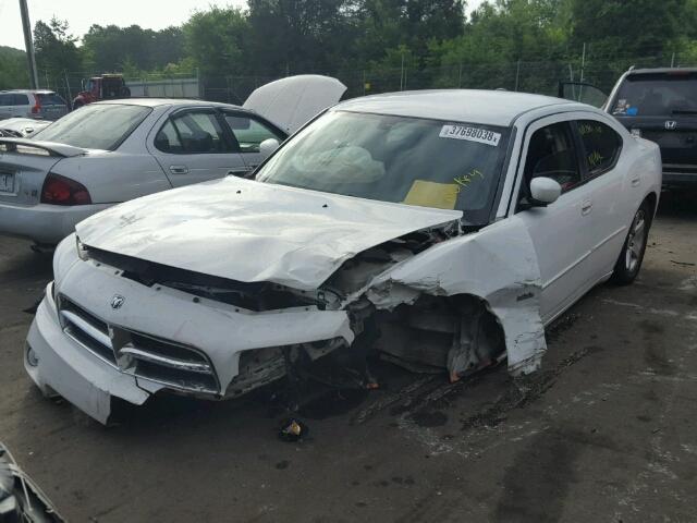 2B3CA3CV6AH277432 - 2010 DODGE CHARGER SX WHITE photo 2