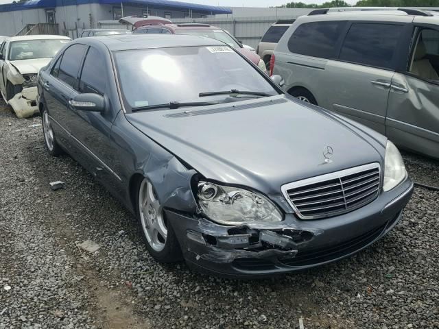 WDBNG70J65A452943 - 2005 MERCEDES-BENZ S 430 GRAY photo 1