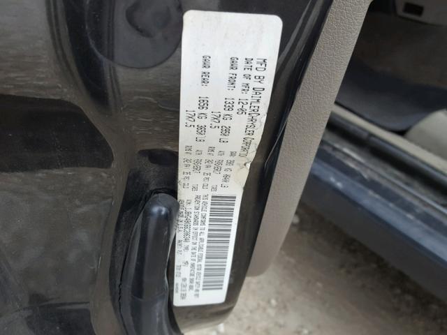 1J8HG48K66C206340 - 2006 JEEP COMMANDER GRAY photo 10