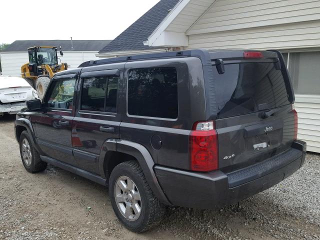 1J8HG48K66C206340 - 2006 JEEP COMMANDER GRAY photo 3