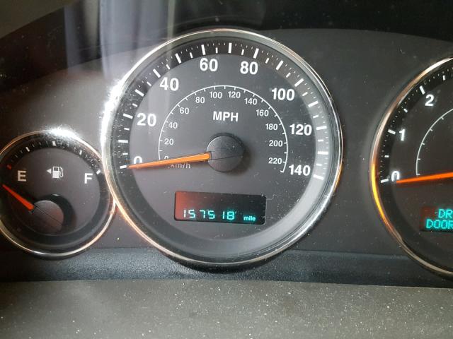 1J8HG48K66C206340 - 2006 JEEP COMMANDER GRAY photo 8