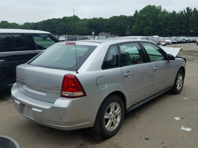 1G1ZT62835F340325 - 2005 CHEVROLET MALIBU MAX WHITE photo 4