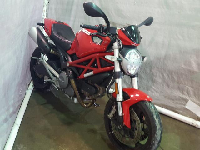 ZDM1RADN1EB075960 - 2014 DUCATI MONSTER 69 RED photo 1