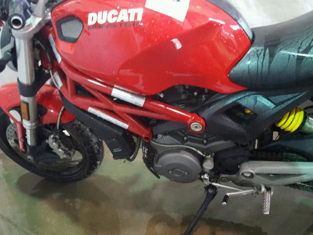 ZDM1RADN1EB075960 - 2014 DUCATI MONSTER 69 RED photo 9