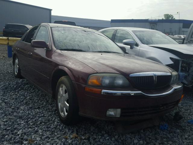 1LNHM87A12Y681631 - 2002 LINCOLN LS 勃艮第红 照片 1