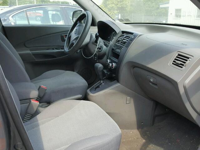 KM8JM12B28U712376 - 2008 HYUNDAI TUCSON GLS GRAY photo 5