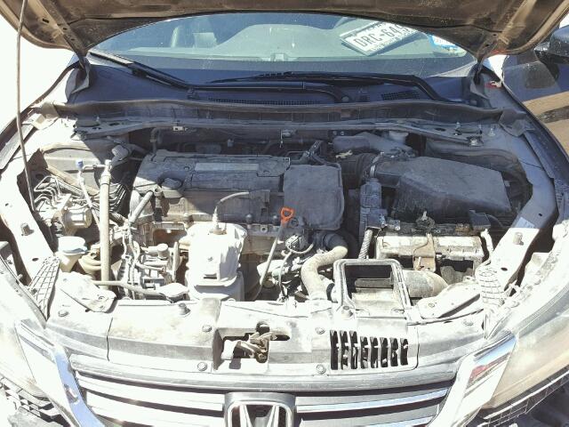 1HGCR2F83EA171016 - 2014 HONDA ACCORD BLACK photo 7