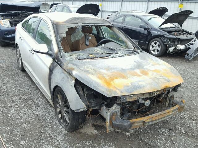 5NPE34AF0FH037004 - 2015 HYUNDAI SONATA SPO WHITE photo 1