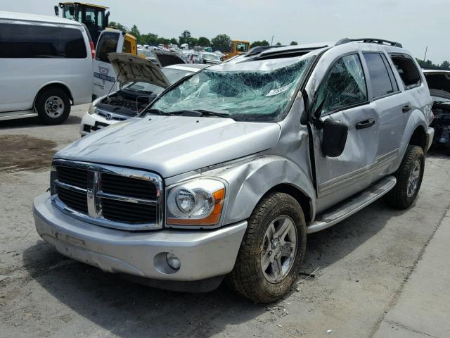 1D4HB58D74F239116 - 2004 DODGE DURANGO LI SILVER photo 2