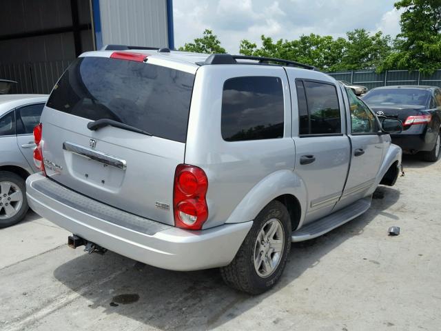 1D4HB58D74F239116 - 2004 DODGE DURANGO LI SILVER photo 4