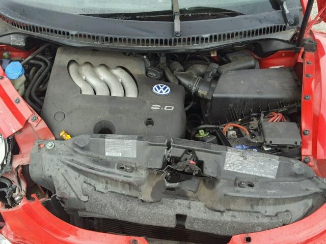 3VWCA21CXXM462343 - 1999 VOLKSWAGEN NEW BEETLE 红色 照片 7