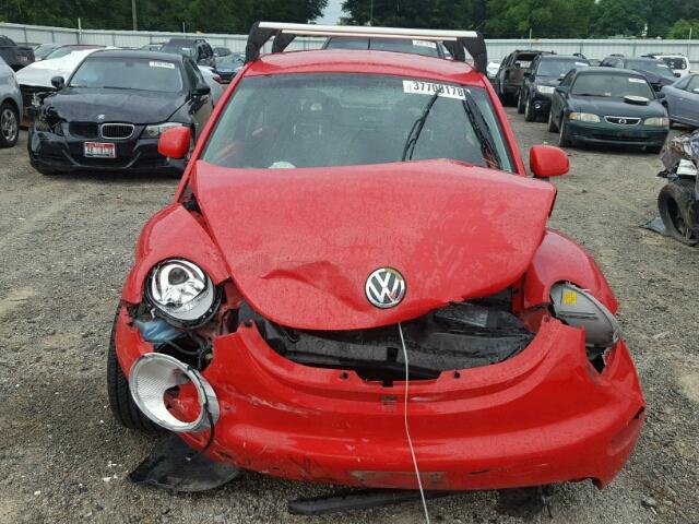 3VWCA21CXXM462343 - 1999 VOLKSWAGEN NEW BEETLE 红色 照片 9