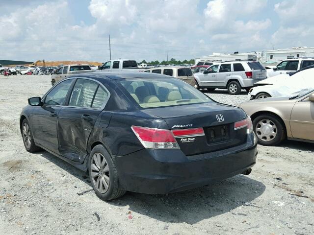 1HGCP2F75CA007504 - 2012 HONDA ACCORD EX 黑色 照片 3