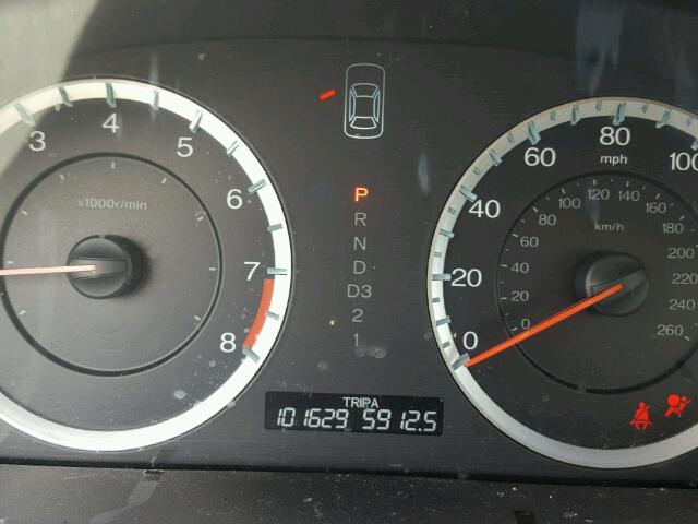 1HGCP2F75CA007504 - 2012 HONDA ACCORD EX 黑色 照片 8